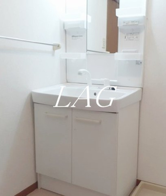 【洗面所】 | マロンフォレスタＢ | 洗面台です。