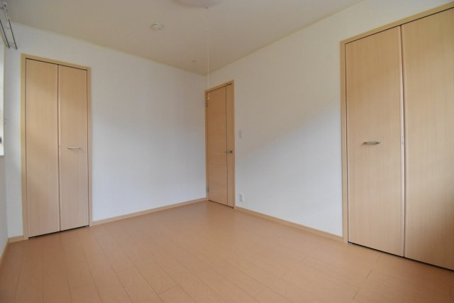 サニークレールA棟の寝室