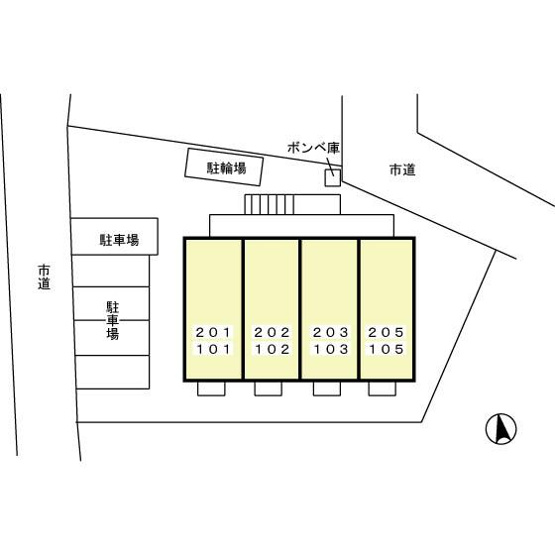 【区画図】 | メイプルハイツ