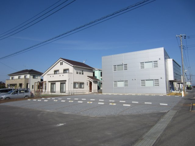 ひたちなか市高場１丁目の駐車場の外観|現地の写真です。