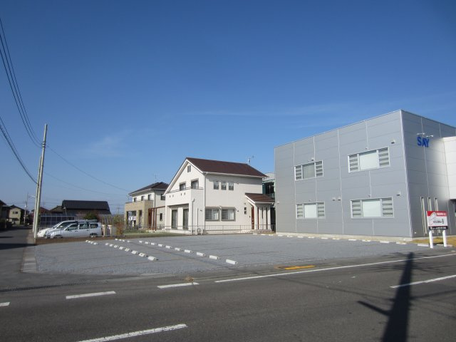 ひたちなか市高場１丁目の駐車場の外観|現地の写真です。