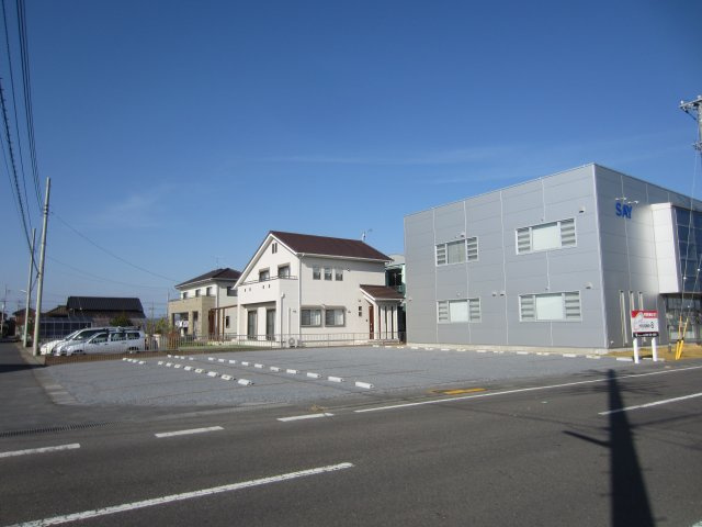 ひたちなか市高場１丁目の駐車場の外観|現地の写真です。
