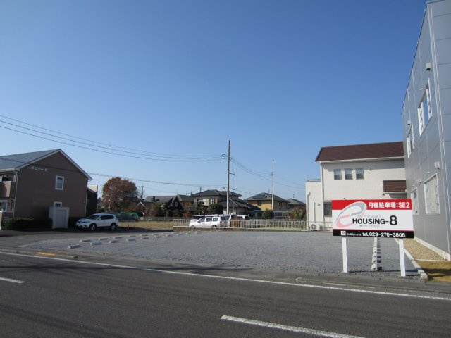 ひたちなか市高場１丁目の駐車場の外観|現地の写真です。