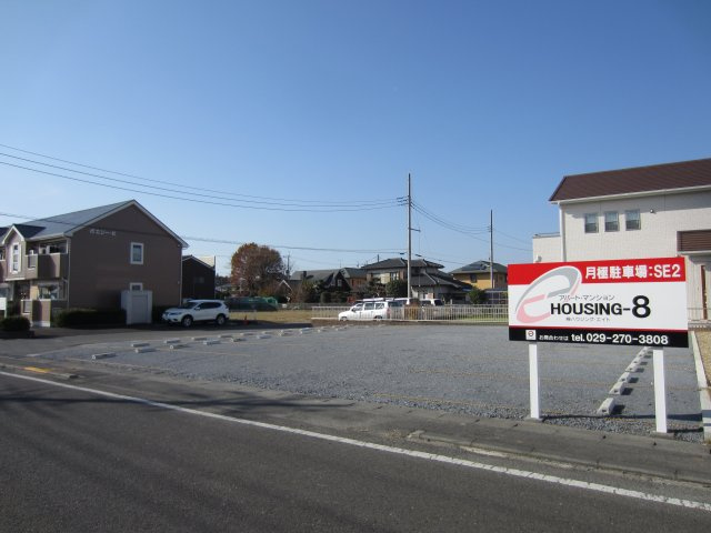 ひたちなか市高場１丁目の駐車場の外観|現地の写真です。