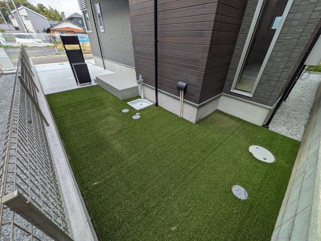 八王子市　楢原町　新築一戸建ての庭|～ちょっとしたガーデニングなども楽しめるスペースあり～