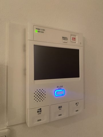 コートアリオンのセキュリティ|モニターインターホンで安心のセキュリティ♪