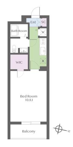 コートアリオンの間取り