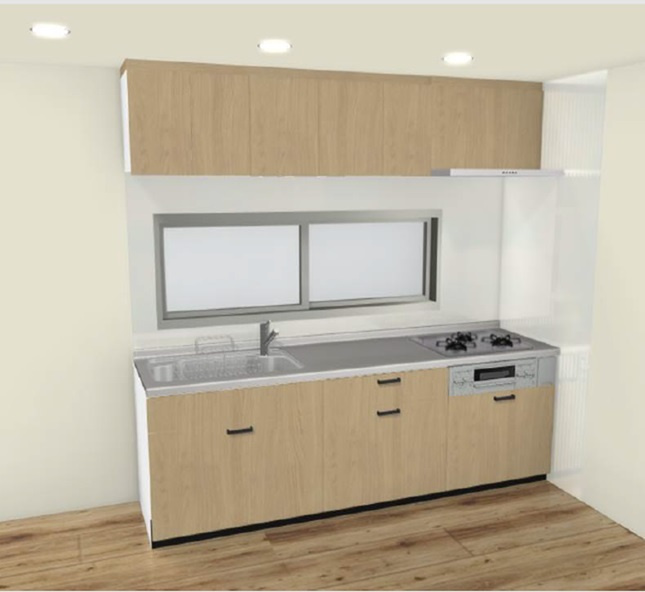 二子2丁目貸家のキッチン