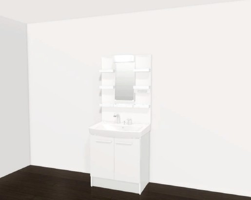 二子2丁目貸家の独立洗面台