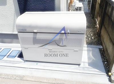 ラ・ネージュのその他共用部分|敷地内ゴミ置き場です。