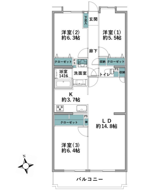 アザリア茅ヶ崎の外観