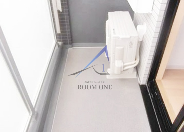 ＧＥＮＯＶＩＡ亀戸ｇｒｅｅｎ　ｗａｌｌのバルコニー|バルコニーです。