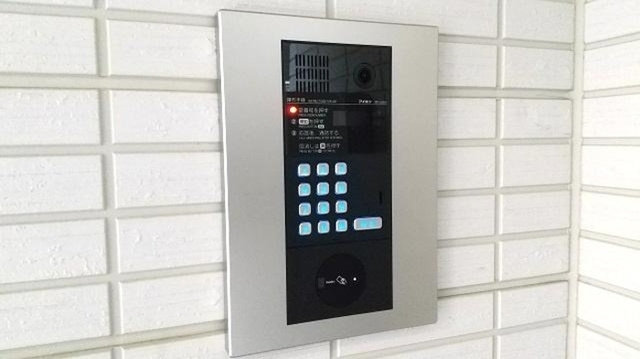 アナシエ南篠崎町Ⅱのセキュリティ|モニタ付きオートロック