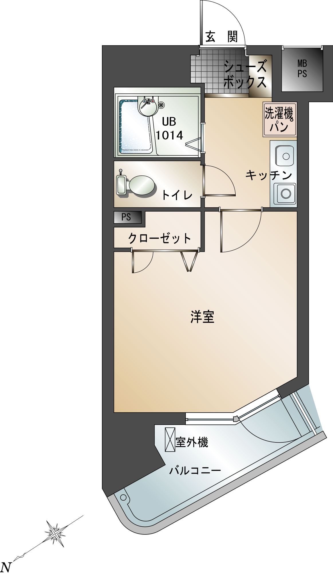 新品家具付きマンション平尾16(KaGood福岡)