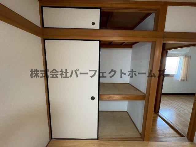 枚方市藤田町戸建　賃貸の収納|専用の収納スペースです
