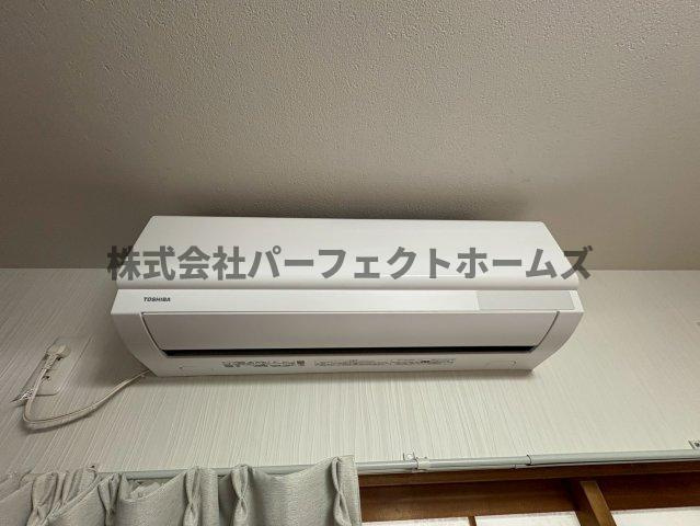 枚方市藤田町戸建　賃貸の設備|エアコン！