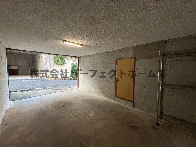 枚方市藤田町戸建　賃貸の駐車場|駐車場です