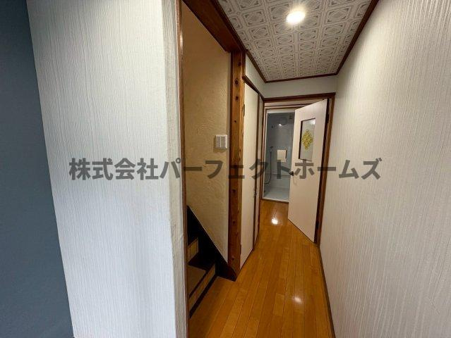 枚方市藤田町戸建　賃貸の玄関|玄関です