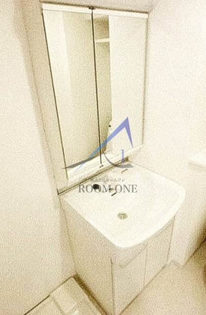 グリフィン横浜・グランビスタの洗面所|洗面台です。