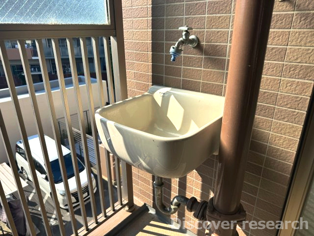 ルネ ファンタグラーレ府中是政のバルコニー