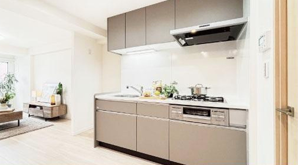 ライオンズマンション富士見台のキッチン|使いやすいシステムキッチン