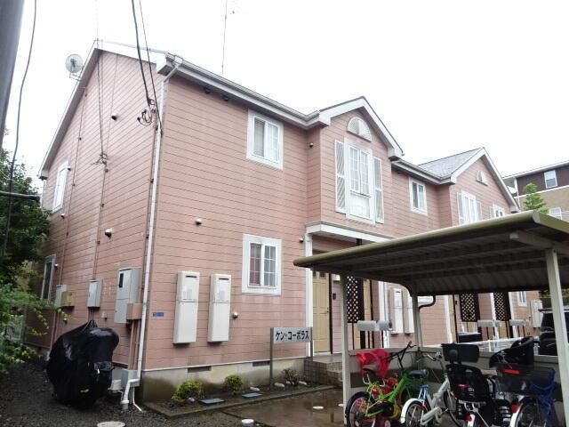 ケンコーポラスの外観|物件の外観です