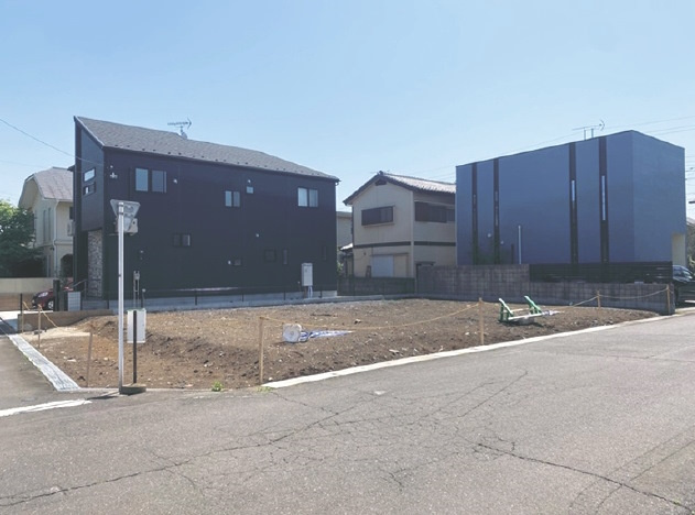 敷地面積68坪　売地　狭山市水野の外観|更地　すぐに建築できます！人気のある角地♪日当たり良好♪閑静な住宅街です♪