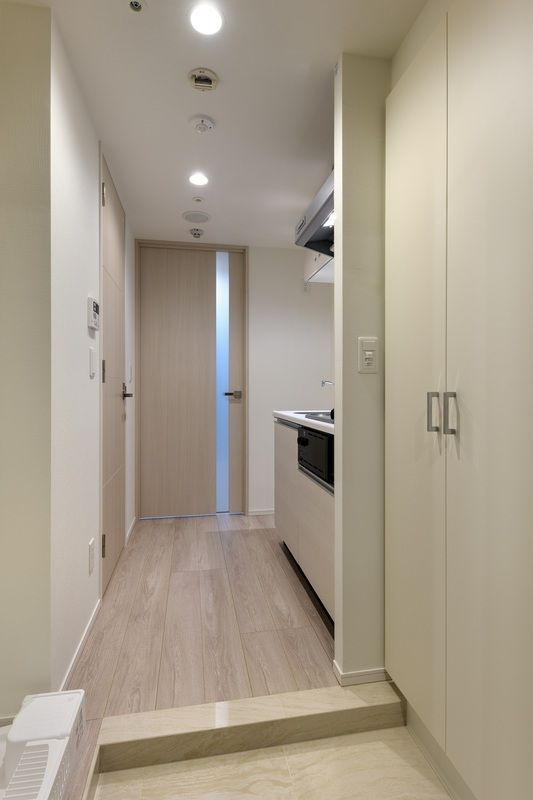 エストゥルース新小岩の玄関