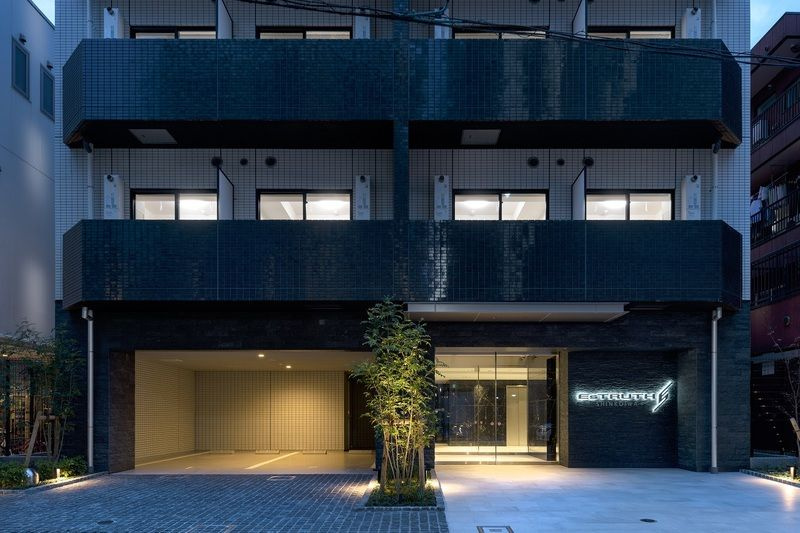 エストゥルース新小岩のエントランス