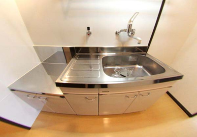 【キッチン】 | モンサント旭町 | きれいなキッチンです