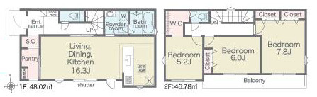 平塚市南金目第1期　新築戸建　全4棟3号棟