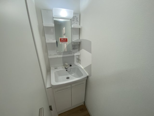 栗山マンションの洗面所