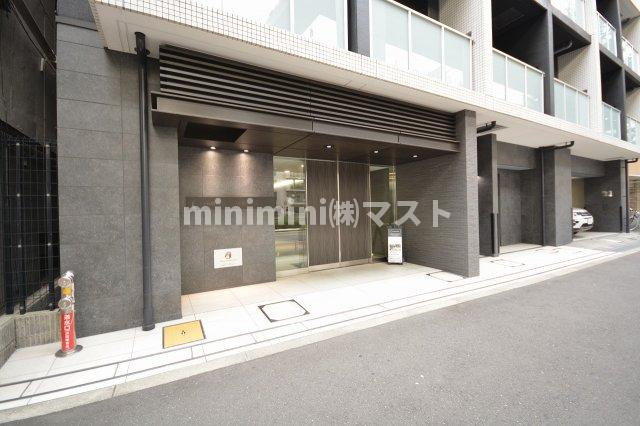 コンフォリア阿波座のエントランス