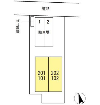 【区画図】 | サウサリート芦花