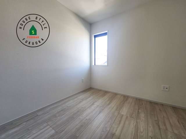 筑紫野市針摺南1丁目第1-1棟(1号棟)の和室|将来的に、琉球畳を引きまして和室風にすることも可能です。