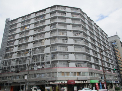 【外観】 | 新大阪第１ダイヤモンドマンション | 新大阪駅まで徒歩圏内の好立地です