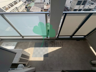 【バルコニー】 | ピタゴラ箱崎 | 日当たりの良いバルコニーです！