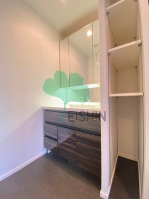 【洗面所】 | エンクレスト博多PREMIER（エンクレスト博多プレミア） | シンプルで使いやすい洗面台です！