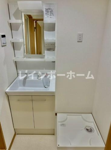 センターパーク平井Ⅳの独立洗面台