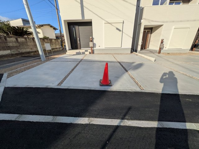 リーブルガーデン武豊町冨貴市場　1号棟の駐車場|駐車スペース2台～3台可能♪