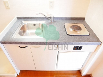 【キッチン】 | ピュアエスク比恵 | シンプルな清潔感のあるキッチンです！