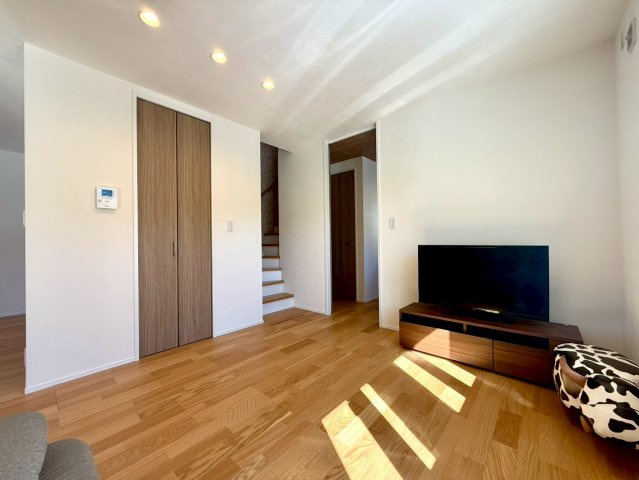 吾川郡いの町　新築一戸建ての居間・リビング|使いやすいリビングです