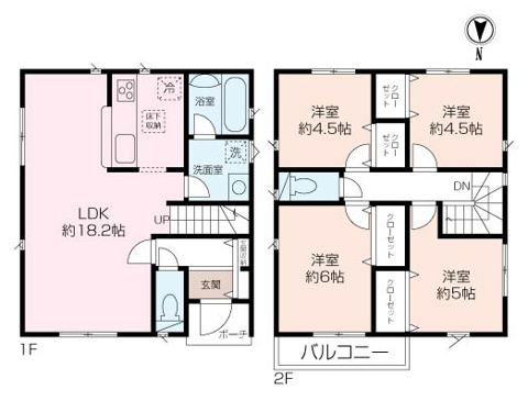 大和市桜森 新築戸建ての画像