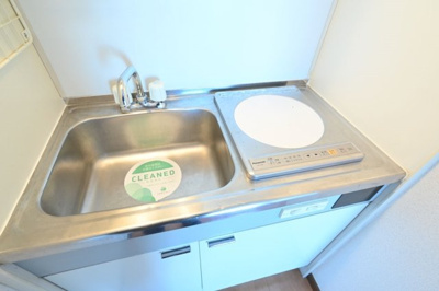 【キッチン】 | フロント新代田 | 1口IHコンロ