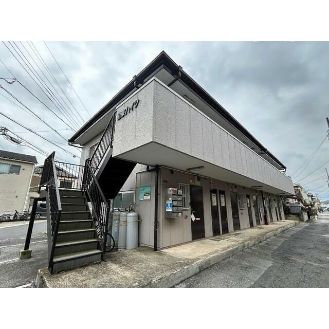 柏東ハイツの外観|おしゃれな外観です