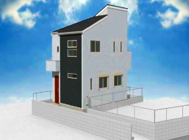 三鷹市中原２丁目 京王線 つつじヶ丘駅 新築戸建の外観パース