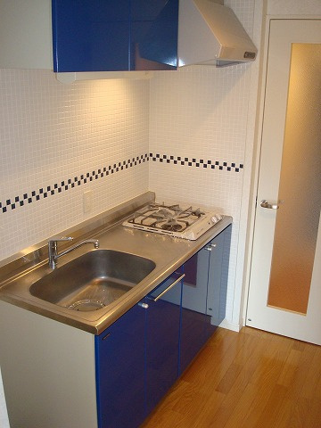 新品家具付きマンション高砂16A(KaGood福岡)のキッチン