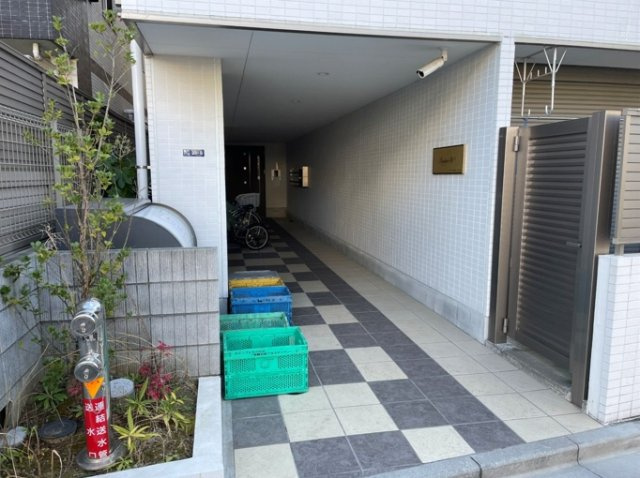 Bonheur亀戸のエントランス