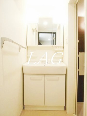 【洗面所】 | フラットヒル大和Ⅱ | 独立洗面台です。