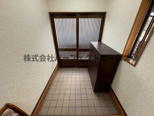 東香里新町戸建1　賃貸の玄関|シンプルで使いやすい玄関です